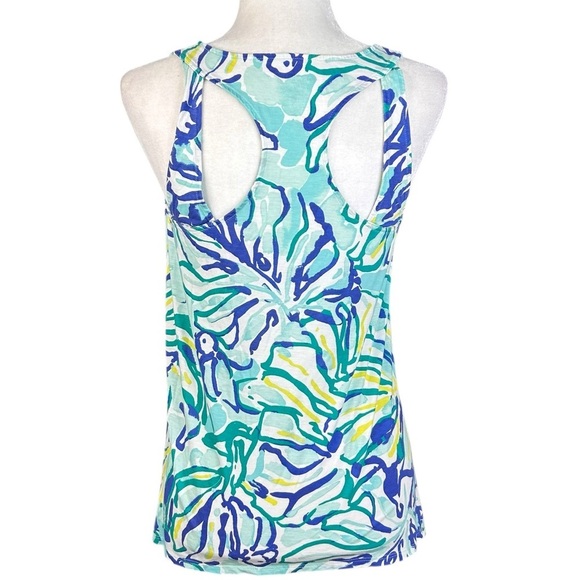 Bundle (2) Lilly Pulitzer Tops Small Wynne Ruffle Monterey Racer Back - Picture 11 of 15